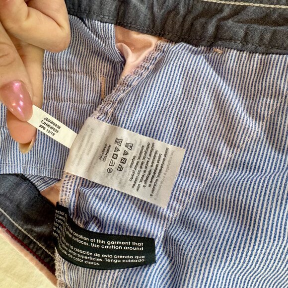 Tommy Hilfiger Women’s Chino Shorts Size 6 Pink Cotton Stretch Tailored Classic - Picture 8 of 12